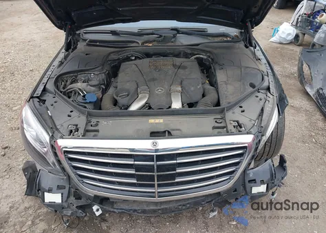 2016 Mercedes-Benz S 550 4Matic из США, поврежденный, VIN WDDUG8FB5GA239638